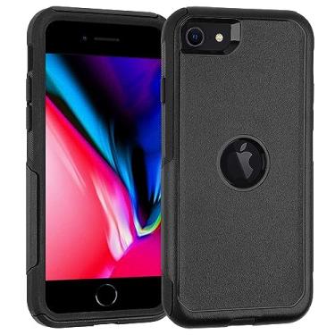 Imagem de Capa para iPhone SE 2020/2022, capa de proteção robusta à prova de choque, capa de telefone para iPhone SE, compatível com bolso, capa à prova de queda para Apple iPhone SE 3ª e 2ª geração 4,7