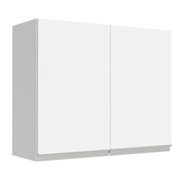 Imagem de Armario Aereo Madesa Glamy G2580009GL Branco SE