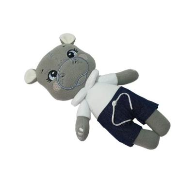 Imagem de Naninha Infantil - Hipopótamo - Letell Studio