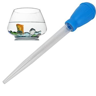 Imagem de Manual manual de 30 ml trocador de água do tanque de água gotas de aquário, gotas de gotas de pipeta limpa de aquário para lixo de cascalho de aquário limpo