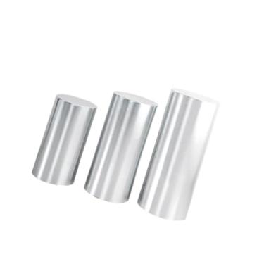 Imagem de Fancyes 3x Plinto Suporte Pilar Capas Cilindro Pedestal Capas Toalhas de Mesa Cilindro Plinto Capas para Festa ação de Graças, Noivado, prata, Tamanho real