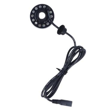 Imagem de KIMISS Umidificador do Senhor do Réptil - Névoa de Tanque Eficiente e Tranquilo para Répteis e Plantas Internas Com Luzes Coloridas LED - Ideal para Terrários e Gabinetes de Anfíbios (Plugue da UE)