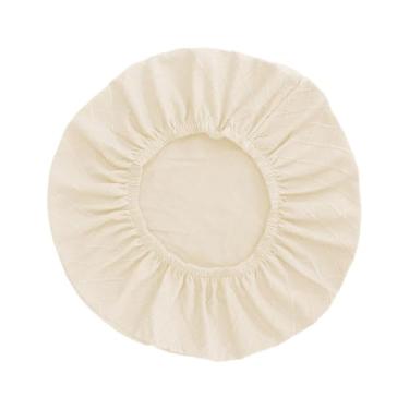 Imagem de Generic Capa protetora para ventilador, resistente, universal, para ventiladores de 16 a 18 polegadas, à prova de poeira, Bege