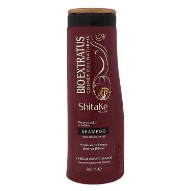 Imagem de Shampoo Bio Extratus Shitake Plus Reconstrução Nutritiva Sem Sal com 350ml