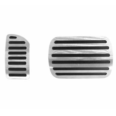 Imagem de Pedaleira lisa Aço Inox compatível com Peugeot 208 2022/... Automático