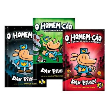 Imagem de Coleção Especial - Homem Cão - Volumes 1, 2 e 3 - cia das letrinhas