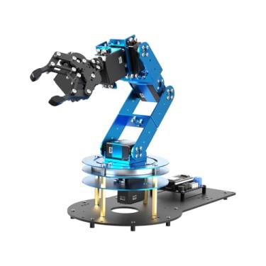 Imagem de Robotic Arm for Arduino AI Vision & Voice Interaction 6DOF Serial Bus Servo Smart Robot Arm, STEM Project Educational Robot & Engineering Kits, Science/Coding/Programming Set, LeArm AI Standard Kit
