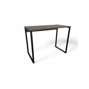 Imagem de Mesa Home Office - Metalon Preto Malaga - Casa Decor Lis