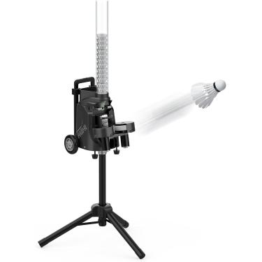 Imagem de Pb-mini Lançador Portátil De Badminton Máquina De Prática De Badminton Alimentador De Peteca Inteligente Máquina De Servir Badminton Ajustável Perfeita Para Iniciantes E Profissionais