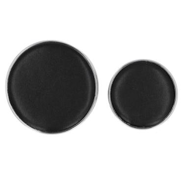 Imagem de 2pcs Watch Case Almofada Pad Titular Anti Slip Repair Kit Ferramenta Mudando Bateria PU Aço Inoxidável Assista Movimento Pad para Relógio Reparação e Manutenção