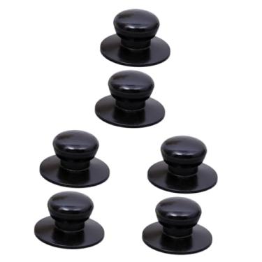 Imagem de 3sets Modern Pot Cover Knob Sturdy Pot Lid Handle Replacement Knob for Cookware Heat Resistant 4pcs*3