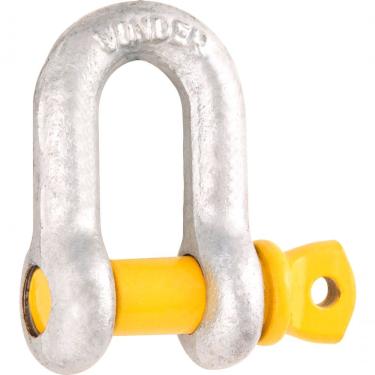 Imagem de Manilha Para Cabo De Aço 7-8 Reta Pesado Galv Vonder Plus