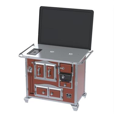 Imagem de Fogao a Lenha Venax n 2 Imperador Chapa de Aluminio Tabaco SE