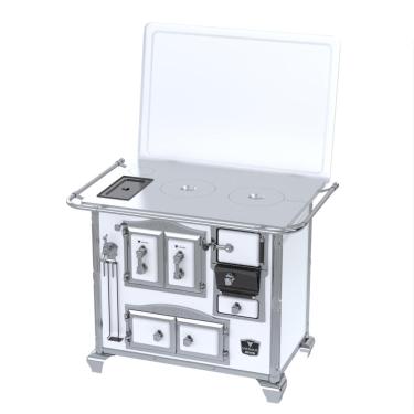 Imagem de Fogao a Lenha Venax n 2 Imperador Chapa de Aluminio Branco SE