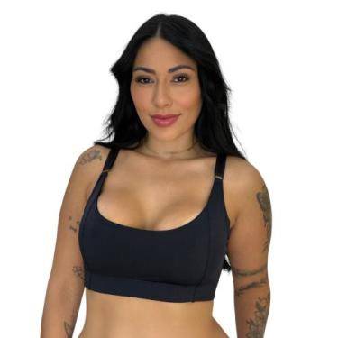 Imagem de Sutiã sem Bojo Microfibra com Alças Reforçada Sustentação - c5 CLÁUDIA