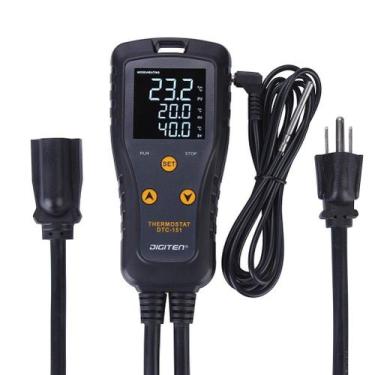 Imagem de Controlador de temperatura DIGITEN DTC151 110V 15A