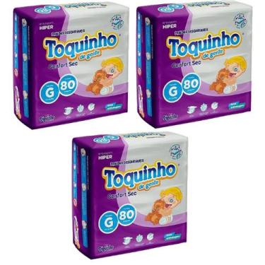 Imagem de Fralda Toquinho Confort Sec Hiper (Dia & Noite) Tam G - ATACADO BARATO