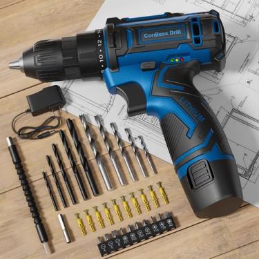Imagem de Furadeira sem fio VIWKO 12V Power Drill 3/8" Chuck 42 Acc