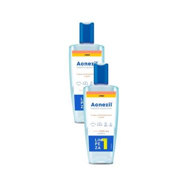 Imagem de Kit 2 Sabonete Líquido Facial Acnezil 200ml