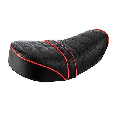 Imagem de Ymiko Almofada de Assento de Motocicleta, Motocicleta Assento de de retrô Sela Almofada de de Adequada para Z50 Z50j Z50r G50f Macaco