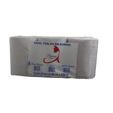 Imagem de Papel Toalha Em Bobina Com 6 Rolos - Pierre