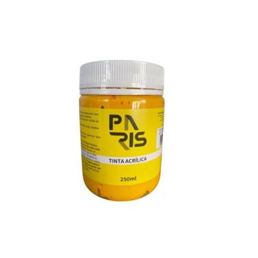 Imagem de Tinta Acrílica Artística Paris Premium Amarelo Escuro 250ml