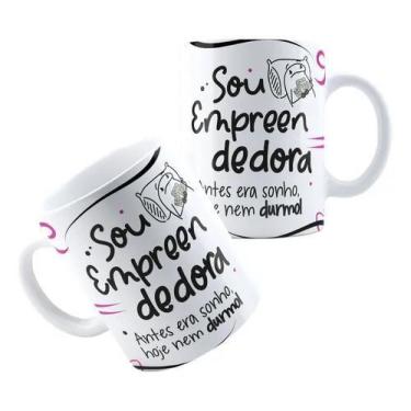 Imagem de Xícara Caneca Personalizada de Porcelana Cerâmica Profissão Empreended