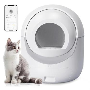 Imagem de Caixa de areia para gatos autolimpante BCHARYA Automatic com controle 