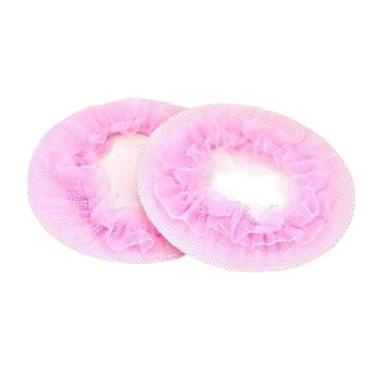 Imagem de Rede de cabelo, redinha para Coque Resistentes e Duráveis: para Bailarinas, Comissárias, Garçonetes, Cozinheiras,enfermeiras uso adulto e infantil (Rosa)