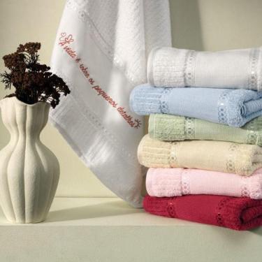 Imagem de Toalha de Lavabo Para Pintar Laka Karsten, U