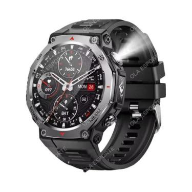 Imagem de Smartwatch GPS AMOLED 5ATM Com Bateria De 525mAh, Monitor De Fitness, 