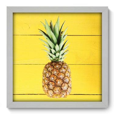 Imagem de Quadro Decorativo - Abacaxi - 33cm x 33cm - 225qdcb - Allodi