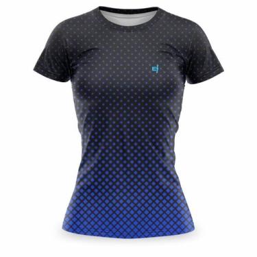 Imagem de Blusa Feminina Academia Estampada Fitness Caminhada Treino Corrida Cam