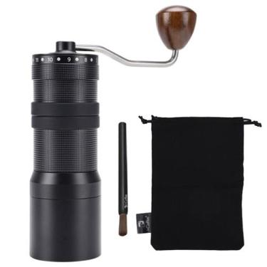 Imagem de Moedor de Café Manual em Aço Inox 40g iCoffee Profissional com Ajuste 