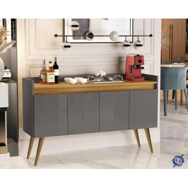 Imagem de Aparador Sala De Estar Retrô Buffet Cantinho Do Café Hall De Entrada L