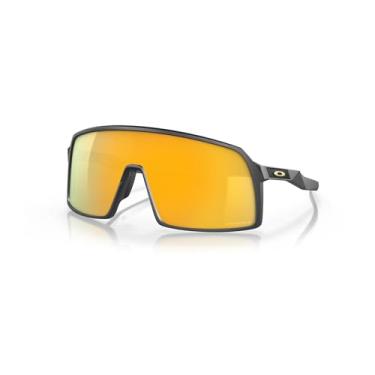 Imagem de Oakley Óculos de sol Sutro carbono fosco com lente de irídio ouro Prizm 24K + estojo esportivo