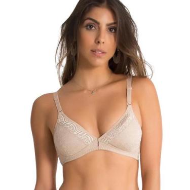 Imagem de Sutiã Sustentação Duloren 121249 Com Renda, XL, Beige foncé