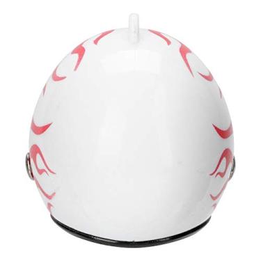 Imagem de Zerodis Capacete de Frango Produtos para Animais de Estimação Aves Gado Acessório para Gado de Aves Fornece Segurança e Estilo para Galinhas de Estimação Em Casa Capacete de Frango Material Pp (Chama)