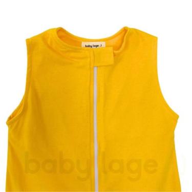 Imagem de Saco Saquinho de Dormir Bebê Sleep Bag Malha Verão Amarelo Tam. P - Ba