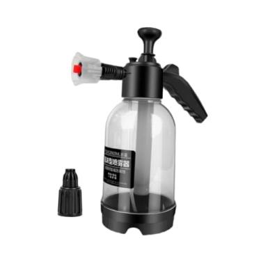 Imagem de ＡＷＨＡＯ Pulverizador de Espuma de Pressão Manual para Carro, 2000ml, 12,5x33cm, Portátil, com 2 Bicos, Pulverizador de Sabão para Lavagem de Automóvel, Detalh, branco, Tamanho real