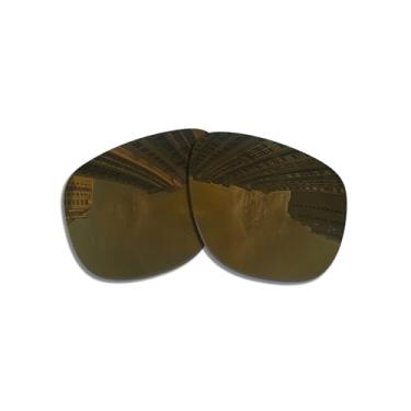 Imagem de Lentes de substituição para óculos de sol Oakley Holbrook R OO9377/polarizadas de 1,5 mm/fácil de instalar (ouro K)