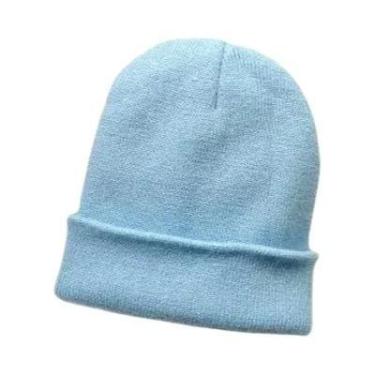 Imagem de Gorros de Inverno de Malha - Unissex, para Outono e Inverno, Céu azul