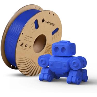 Imagem de Filamento para Impressora 3d Anycubic PLA High Speed 1.75mm 1kg Cor Azul Blue