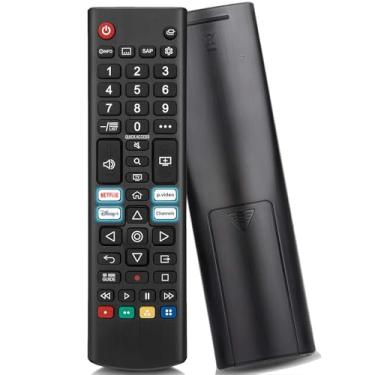 Imagem de Controle remoto universal para LG TV (todos os modelos) compatível com todos os LG LED OLED LCD UHD HDTV 4K 8K Smart TV (AKB76040302)