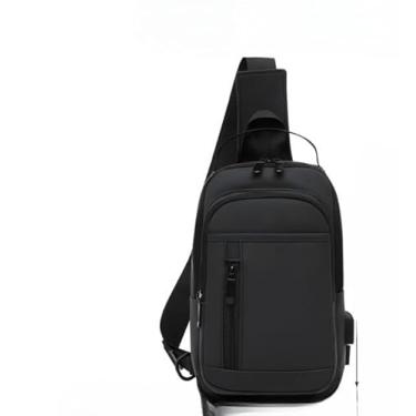 Imagem de Bolsa Transversal, ImpermeáVel, PráTica Bolsa De Ombro(PRC1-Preto)