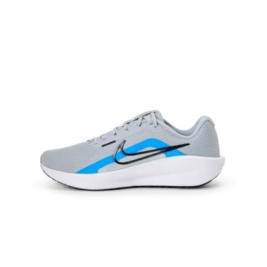 Imagem de Nike Nike DOWNSHIFTER 13 Tênis masculino com cadarço, LOBO GREY/PRETO-AZUL HERO-BRANCO-PLA PURO, 45 EU