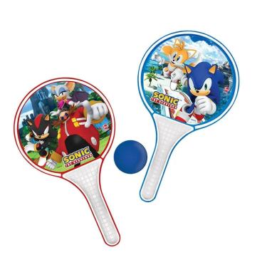 Imagem de Kit Raquete Com Bolinha Frescobol Sonic Líder - 3555