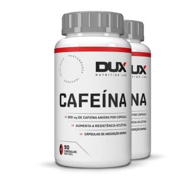 Imagem de Kit 2 Cafeína Dux Sem Sabor 90 Cápsulas