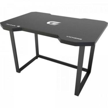 Imagem de Mesa Gamer Fortrek Vickers Preta-cinza [f003]