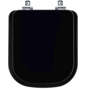 Imagem de Assento Sanitário Soft Close Piano ébano (preto) Para Vaso Deca